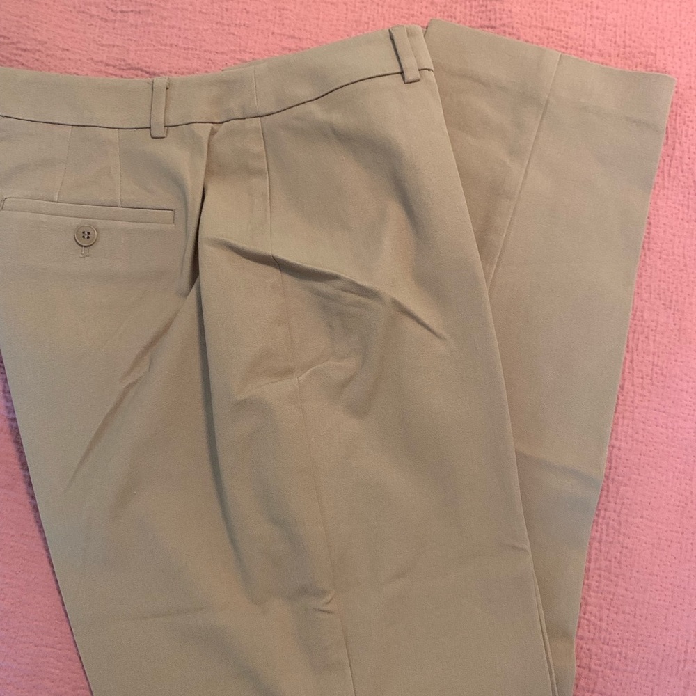 Talbots High waist straight pant curvy fit size 10